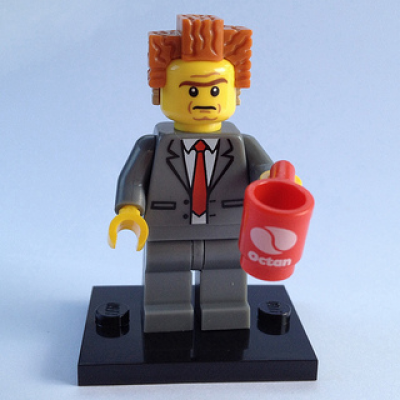 LEGO MINIFIGS LEGO MOVIE PRESIDENT BUSINESS 2014 